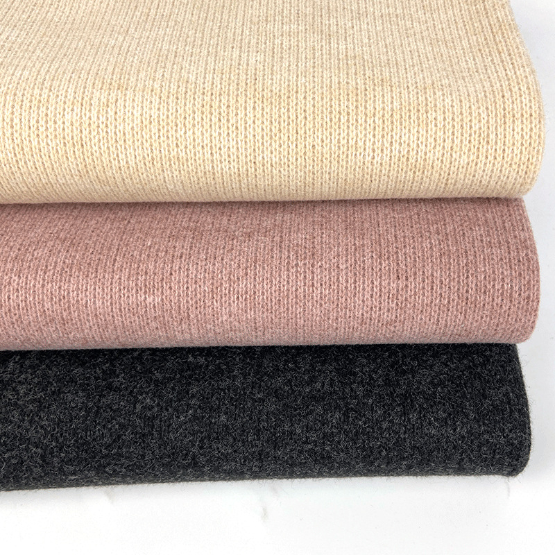 420GSM Stretch Roma Fabric Knitted 50%Cotton 50%Polyester Fabric for Garment