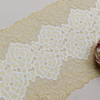 Professional Lace Manufacturer High Quality 20cm Stretch White Floral Lace Trim for Women 5101-20#