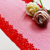 Professional Lace Manufacturer High Quality 23.5cm Stretch White Floral Lace Trim for Women 5193#