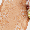 Professional Lace Manufacturer High Quality 17cm Stretch White Floral Lace Trim for Women AB01#