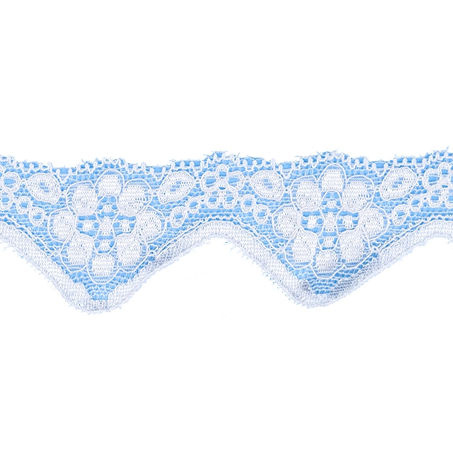 High Quality Stretch Nylon Lace Trim 4cm Nylon Lace Fabric Nylon Spandex Lace for Bra And Underwear Wedding Decoration 3120#