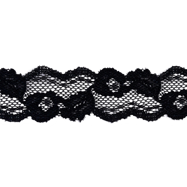 High Quality Stretch Nylon Lace Trim 3cm Nylon Lace Fabric Nylon Spandex Lace for Bra And Underwear Wedding Decoration 106423#