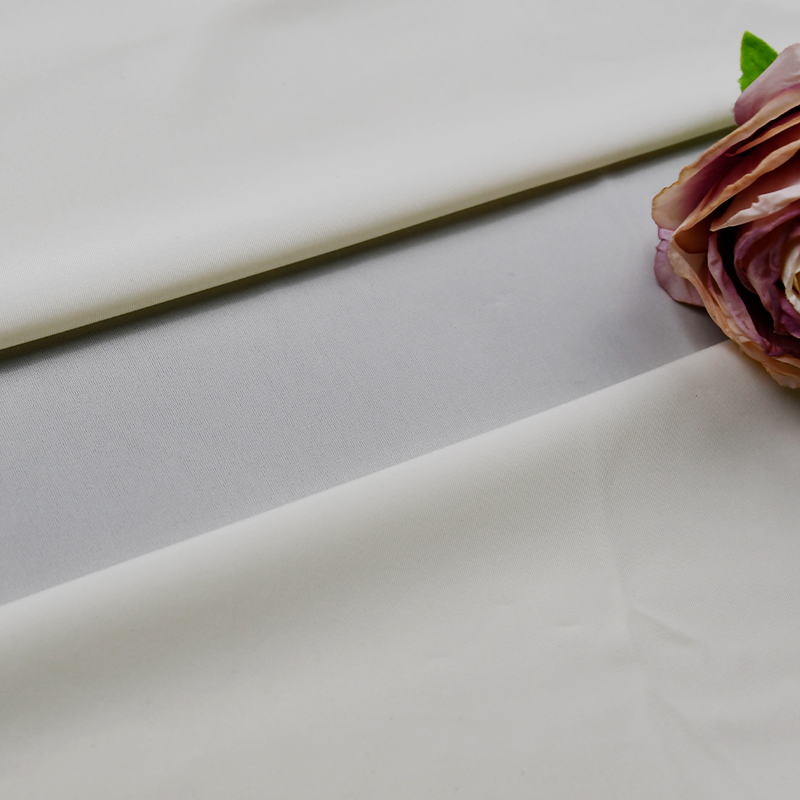 Double Sided 49%Nylon 51%Spandex 4 Way Stretch Textile Fabric for Sleepwear Dresses