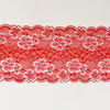Professional Lace Manufacturer High Quality 13cm Stretch White Floral Lace Trim for Women 59177#