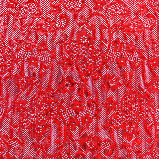 Wholesale two-color knitted elastic lace fabric women's dress 81721#