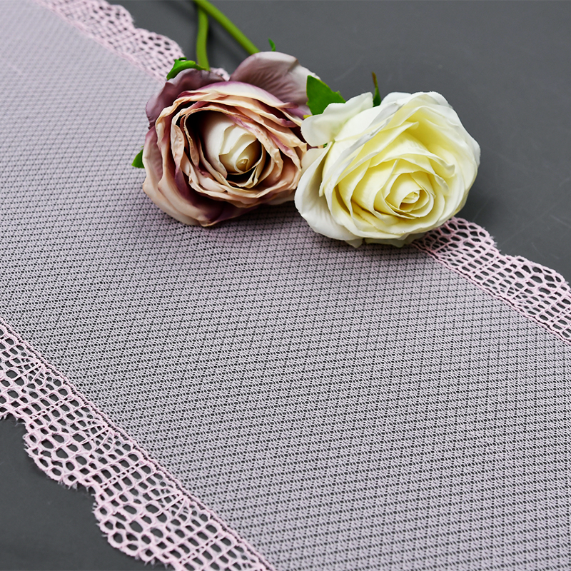 Ready Stock Lace High Quality 18.5cm Women's Elastic Floral Lace Trim 2171#