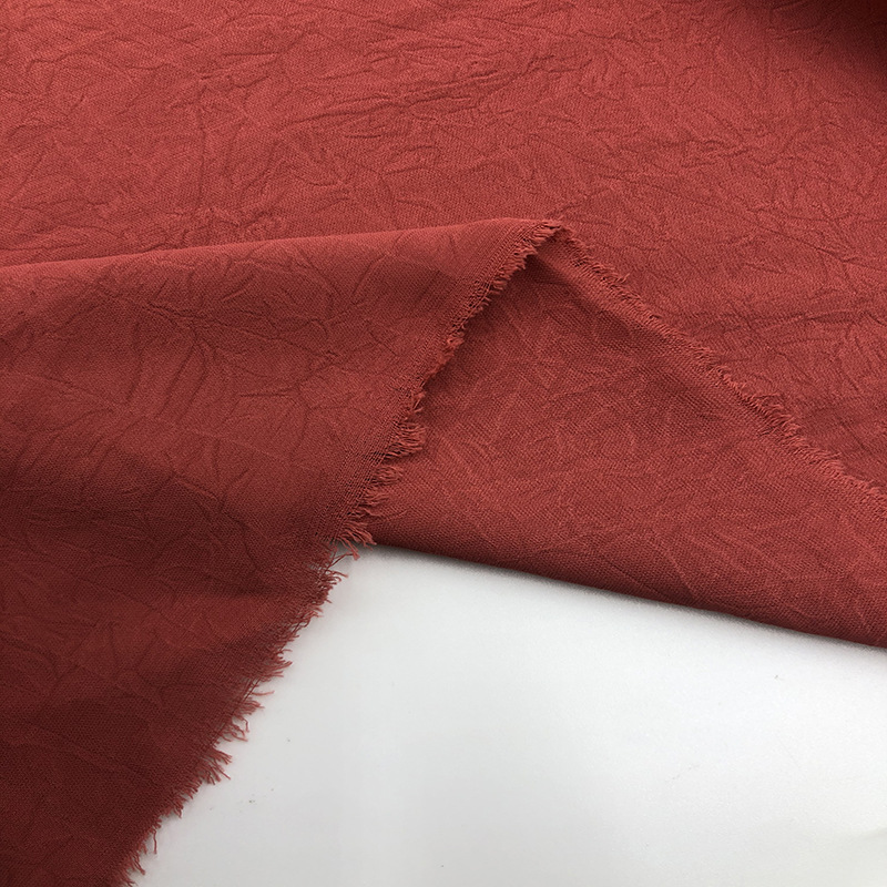 100%Polyetser Jacquard Chiffon Fabric for Dress Garment