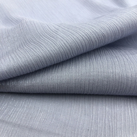 High Quality Woven 80%Rayon 20%Nylon Chiffon Crinkle Wrinkle Crepe Chiffon Fabric for Dress