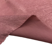 100% Polyester Woven Shinny Satin Chiffon Fabric for Women Dress 