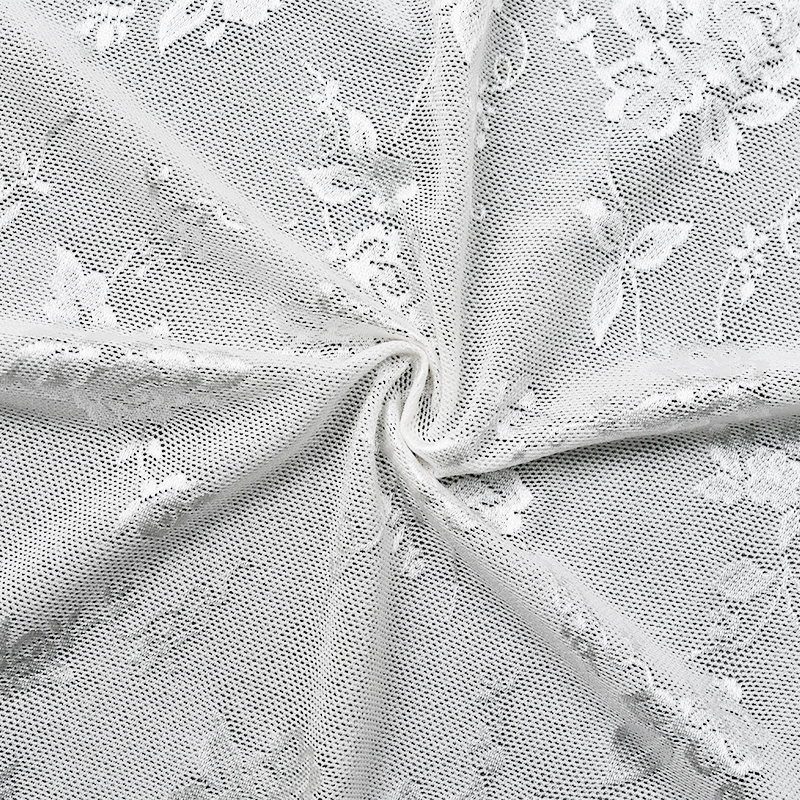 High Quality Flower Stretch Lace Fabric for Lingerie And Dress 1006#