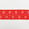 8.5CM Wholesale Bicolor knitted Elastic Lace Trim, nylon spandex stretch lace trim for women dress 00391#