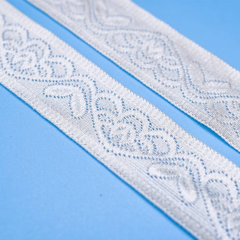 High Quality Stretch Nylon Lace Trim 2.5cm Nylon Lace Fabric Nylon Spandex Lace for Bra And Underwear Wedding Decoration 7283#