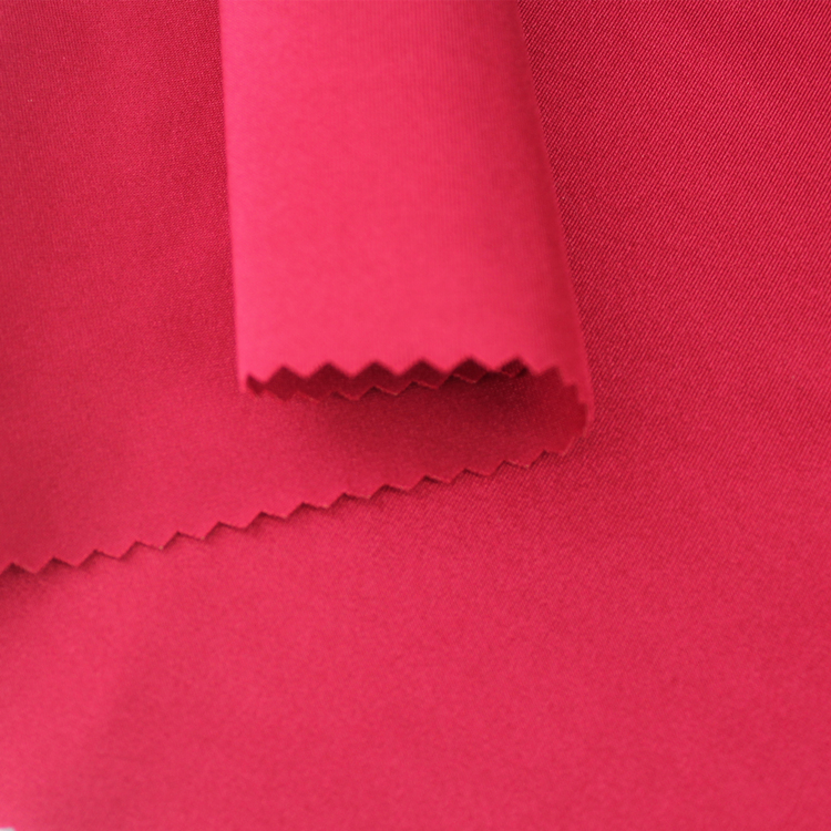 Widely Use 85% Polyester 15% Spandex Warp Knitted Shiny Swimwear Fabric for Bikini Yoga Garment