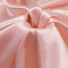 Plain Dyed 96% Polyester 4%Spandex Bridal Satin Stretch Textile Satin Fabric for Nightwear Garment