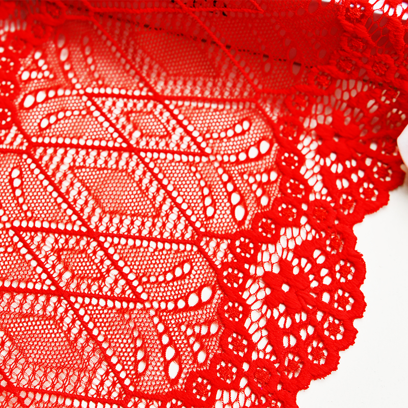 17cm Beautiful Lace Stretch Floral Lingerie Headband Elastic Diy Lace 6172#