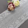 Professional Lace Manufacturer High Quality18.5cm Stretch White Floral Lace Trim for Women B026#