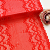 manufacturers supply 21cm wide warp knitted white lace underwear clothing accessories DIY wedding dress stretch lace 65029#