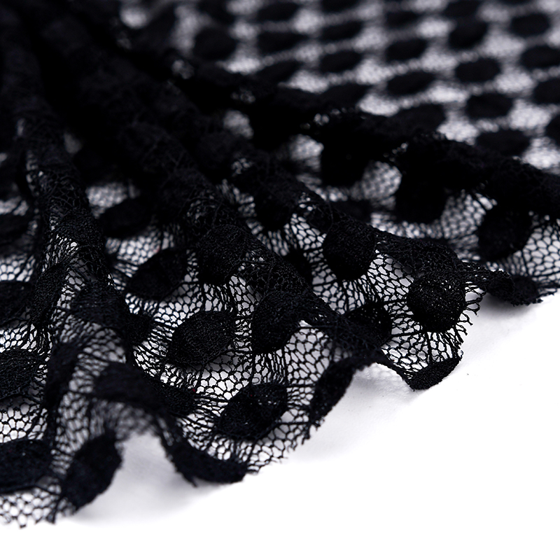 High quality flower stretch lace fabric for lingerie and dress A402#