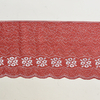 Professional Lace Manufacturer High Quality 15.5cm Stretch White Floral Lace Trim for Women 02187#