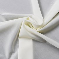 Double Sided 64%Nylon 36%Spandex 4 Way Stretch Textile Fabric for Sleepwear Dresses