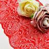 Professional Lace Manufacturer High Quality 17.5cm Stretch White Floral Lace Trim for Women 5199#