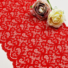 23cm Beautiful Lace Stretch Floral Lingerie Headband Elastic Diy Lace 41014#
