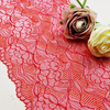 Professional Lace Manufacturer High Quality 20.5cm Stretch White Floral Lace Trim for Women 27338#