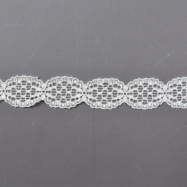 High Quality Stretch Nylon Lace Trim 3.5cm Nylon Lace Fabric Nylon Spandex Lace for Bra And Underwear Wedding Decoration 537#