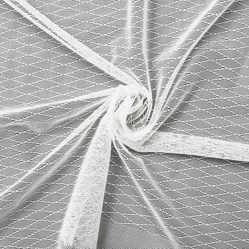 Wholesale two-color knitted elastic lace fabric women's dress 41103#