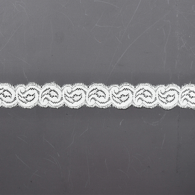 High Quality Stretch Nylon Lace Trim 2.5cm Nylon Lace Fabric Nylon Spandex Lace for Bra And Underwear Wedding Decoration 00741#