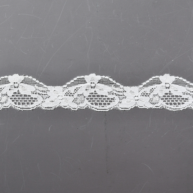 High Quality Stretch Nylon Lace Trim 8.5cm Nylon Lace Fabric Nylon Spandex Lace for Bra And Underwear Wedding Decoration 764#