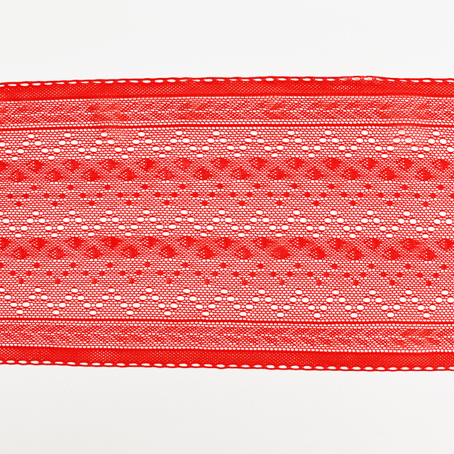 High Quality Stretch Nylon Lace Trim 10cm Nylon Lace Fabric Nylon Spandex Lace for Bra And Underwear Wedding Decoration487-0120#