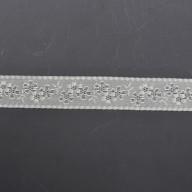 High Quality Stretch Nylon Lace Trim 3.5cm Nylon Lace Fabric Nylon Spandex Lace for Bra And Underwear Wedding Decoration VG446#