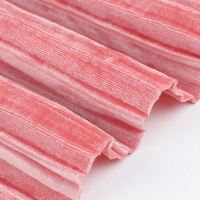 97% Polyester 3%Spandex South Korea Soft Nap Fabric for Sleepwear