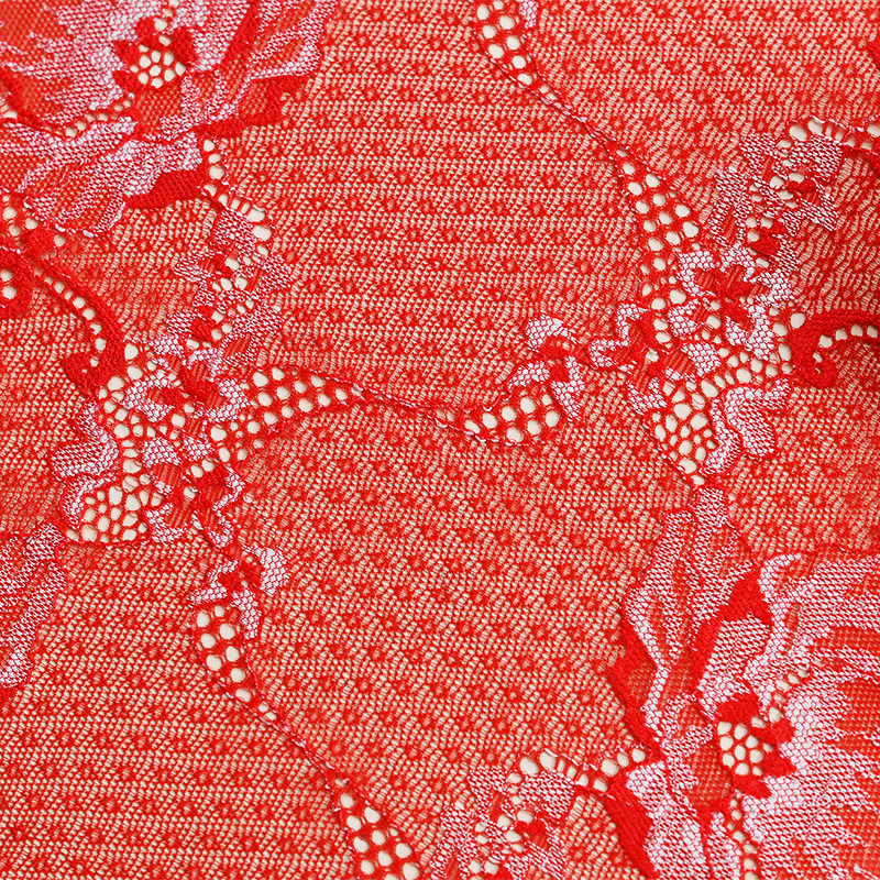 Ready Stock Lace High Quality 22cm Women's Elastic Floral Lace Trim 6035#