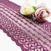 Professional Lace Manufacturer High Quality16cm Stretch White Floral Lace Trim for Women6887#