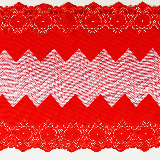 Ready Stock Lace High Quality 23cm Women's Elastic Floral Lace Trim 5578#