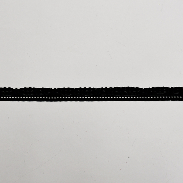 Elastic Lace 1.5CM Fashion 3D Nylon Spandex Stretch White Floral Lace Trim 116673#