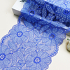 Professional Lace Manufacturer High Quality 17.5cm Stretch White Floral Lace Trim for Women 05647#