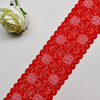 8.5CM Wholesale Bicolor knitted Elastic Lace Trim, nylon spandex stretch lace trim for women dress 00391#