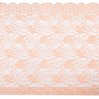 41.5cm Beautiful Lace Stretch Floral Lingerie Headband Elastic Diy Lace 3514#