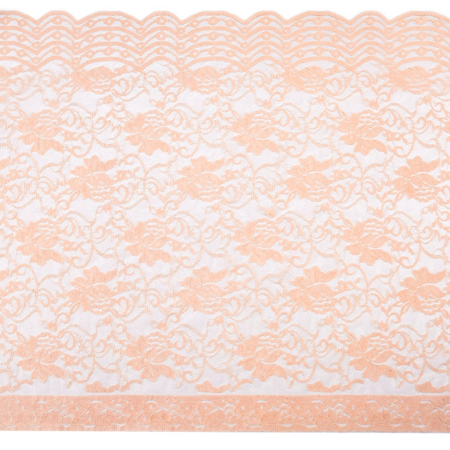 41.5cm Beautiful Lace Stretch Floral Lingerie Headband Elastic Diy Lace 3514#