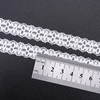 High Quality Stretch Nylon Lace Trim 1.5cm Nylon Lace Fabric Nylon Spandex Lace for Bra And Underwear Wedding Decoration 116550#