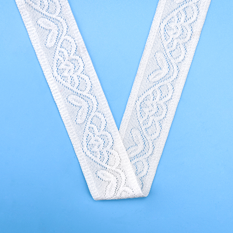 High Quality Stretch Nylon Lace Trim 2.5cm Nylon Lace Fabric Nylon Spandex Lace for Bra And Underwear Wedding Decoration 7283#