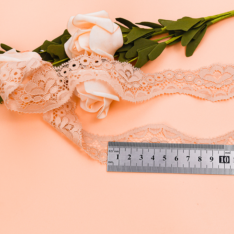 3.5CM Skirt Lace Women'S Small Hem Underwear Accessories Nylon Elastic Lace 106038#
