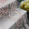 Professional Lace Manufacturer High Quality 19.5cm Stretch White Floral Lace Trim for Women A040#