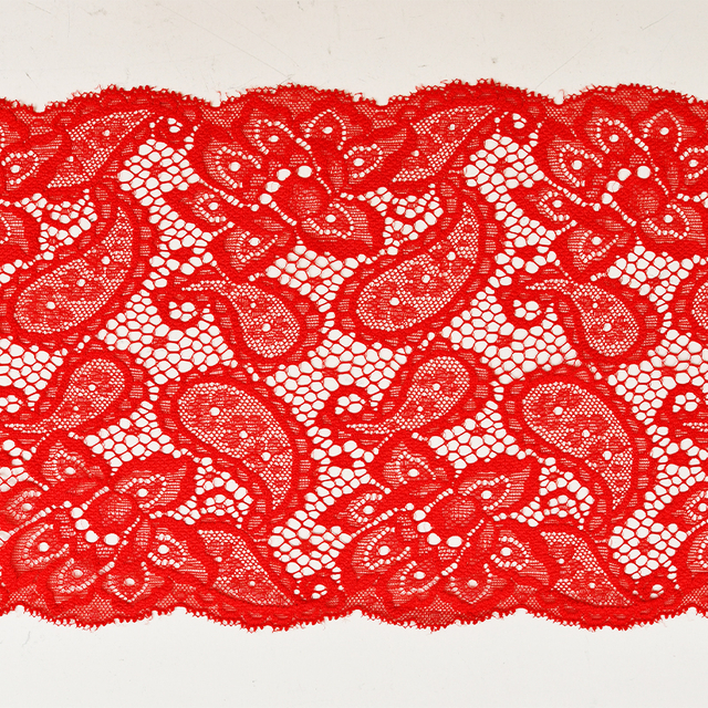 18cm Beautiful Lace Stretch Floral Lingerie Headband Elastic Diy Lace 116169#