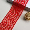 Best Selling Tricot 8.5Cm Wide Nylon Spandex Guipure Garniture Stretch Soft Lace Trim Trimming 4802#