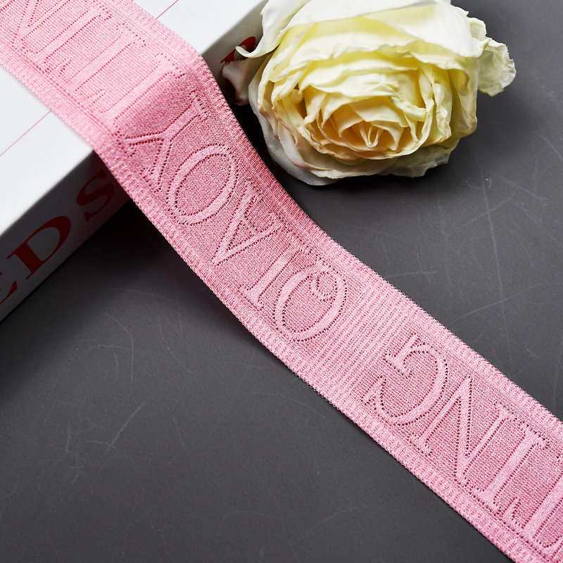 Elastic Lace 3.7CM Fashion 3D Nylon Spandex Stretch White Floral Lace Trim 7245#