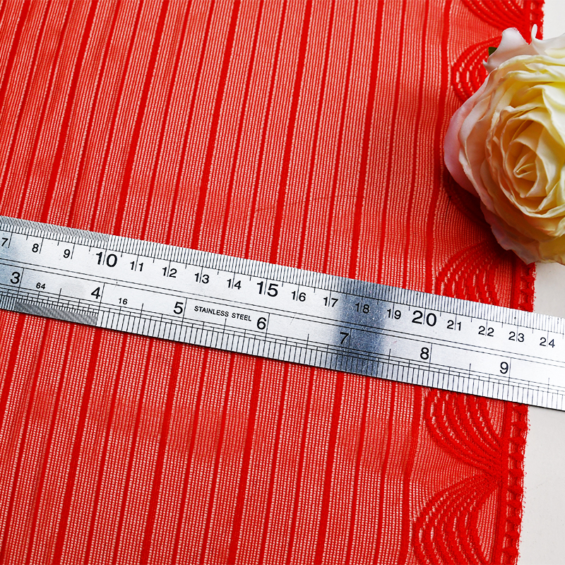 24cm Beautiful Lace Stretch Floral Lingerie Headband Elastic Diy Lace 6601#